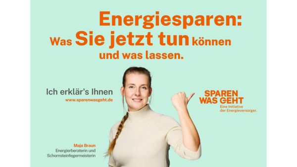 Vorschaubild des Youtube-Videos "Energiesparen: Was Sie jetzt tun können und was lassen."